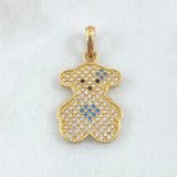 Dije Placa Oso 2.5gr / 2.8cm / Oro 18K ©