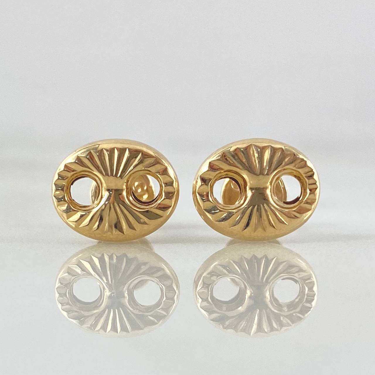 Stud Earrings GC 0.85gr / 18K Yellow Gold *