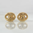 Stud Earrings GC 0.85gr / 1cm / 18K Yellow Gold