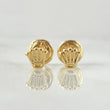 Stud Earrings Crown 0.5gr / 18K Yellow Gold