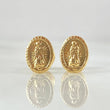 Topos Virgen Guadalupe 0.95gr / 1/2 in / Oro Amarillo 18K ©