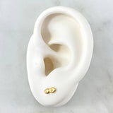 Topos Ojos Santa Lucia 0.65gr / 1.2mm Oro Amarillo 18K ©