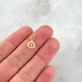 Pendant Tree of Life 0.3gr / 0.6in / 18K Gold ©