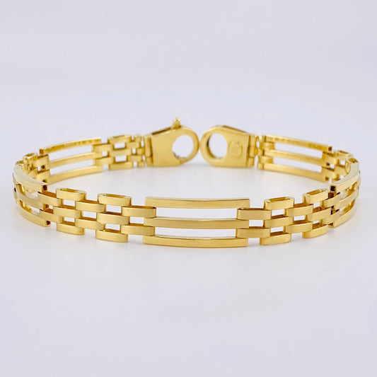 Pulso Correa Reloj Articulada 16.7 g / 8 1/4 in / 8.2 mm Oro Amarillo 18K