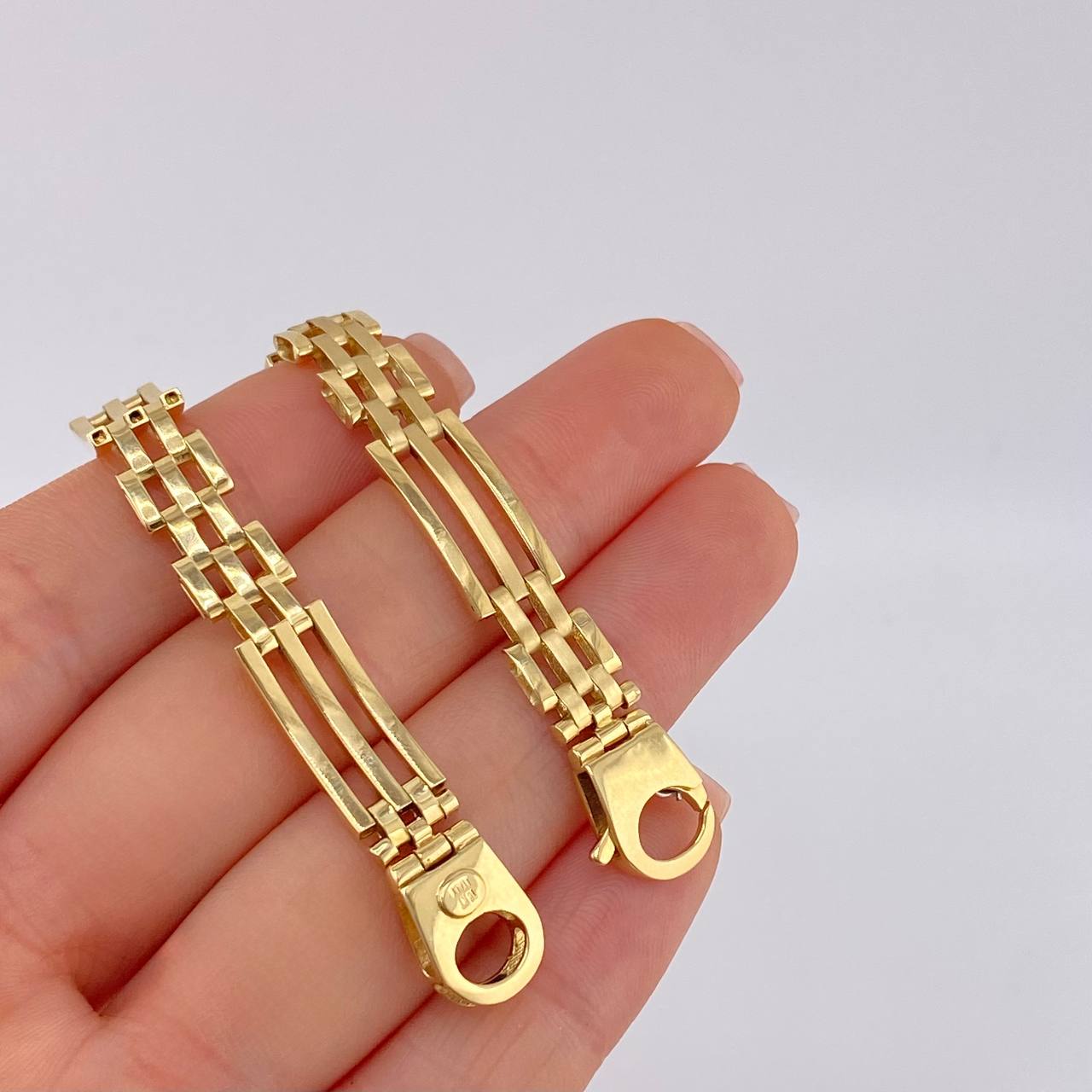 Bracelet Strap Articulated Watch 16.7 g / 8 1/4 in / 8.2 mm Yellow Gold 18K