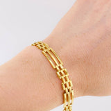 Bracelet Strap Articulated Watch 16.7 g / 8 1/4 in / 8.2 mm Yellow Gold 18K