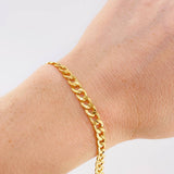 Cuban Links Bracelet 4 g / 8 in / 5 mm 18K Yellow Gold