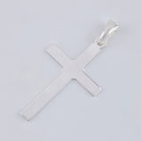 Plain Cross Pendant 1.6 g / 1 1/2 in Silver 925