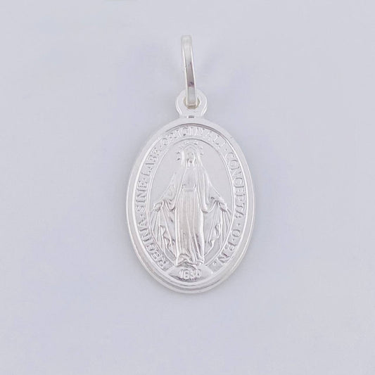 Pendant Virgen Milagrosa 2.45 g / 1 in Silver 925