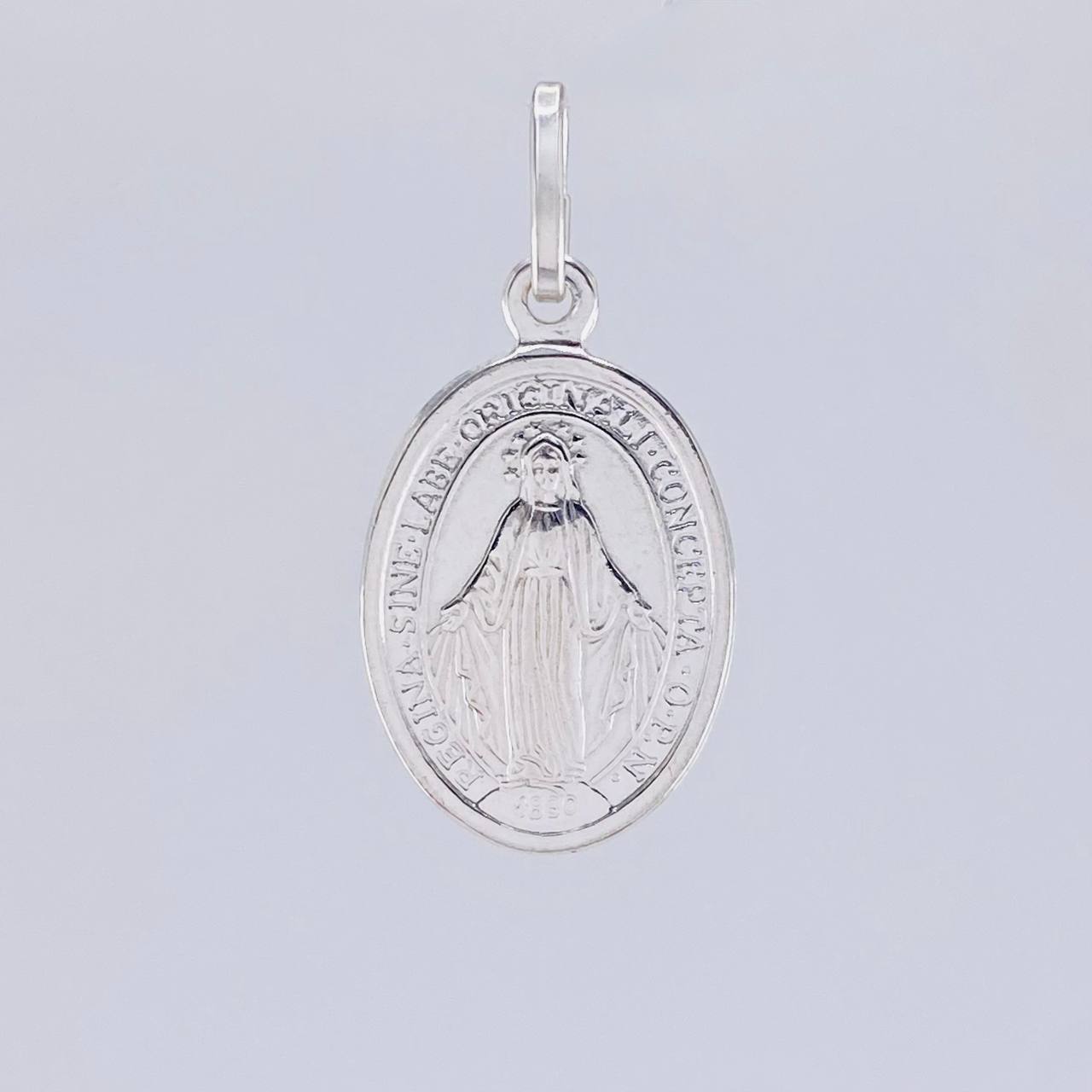 Pendant Virgen Milagrosa 2.5 g / 1 in Silver 925