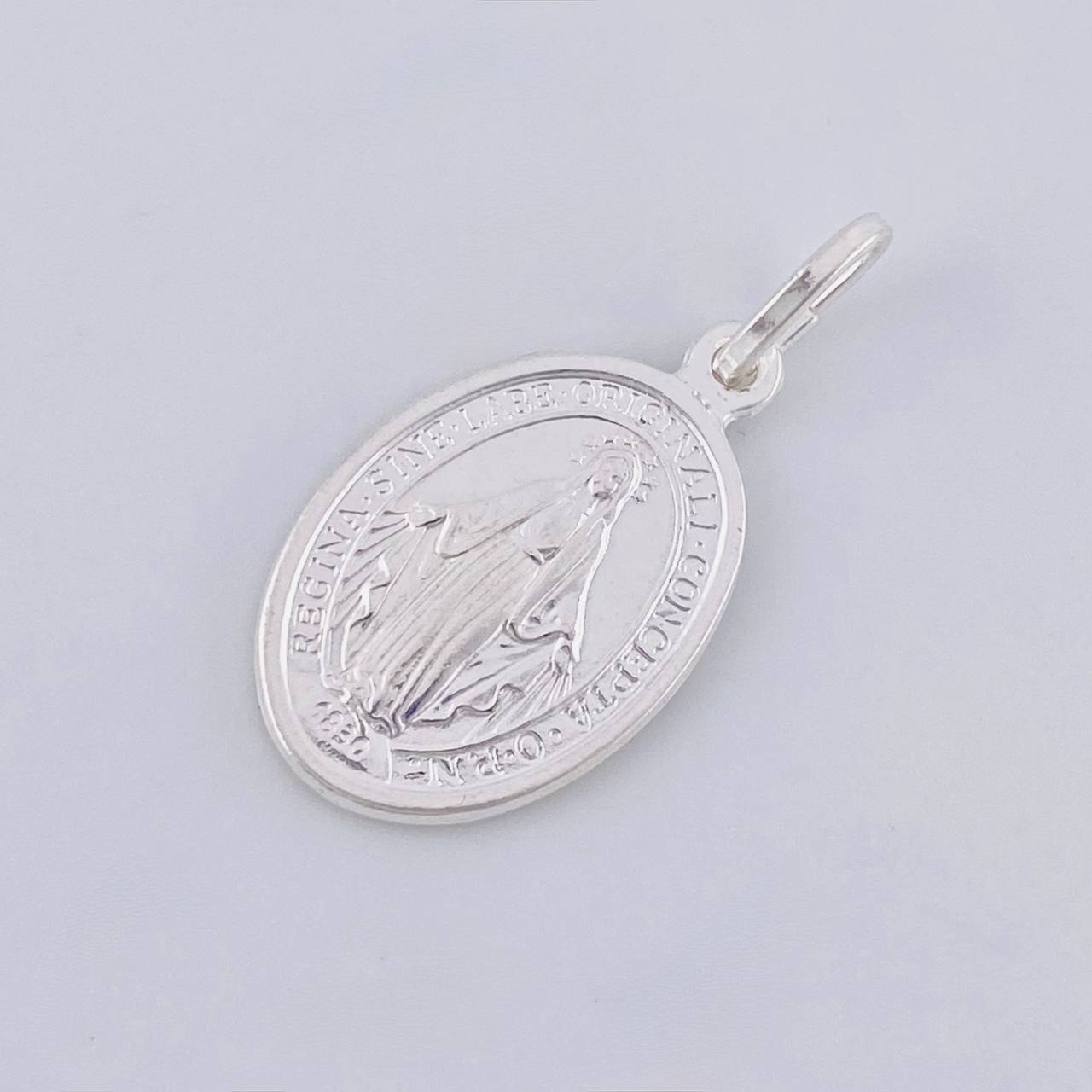 Pendant Virgen Milagrosa 2.5 g / 1 in Silver 925