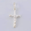 Dije Cruz Cristo 0.95 g / 1 in Plata 925