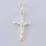 Dije Cruz Cristo 0.95 g / 1 in Plata 925