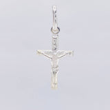Dije Cruz Cristo 0.95 g / 1 in Plata 925