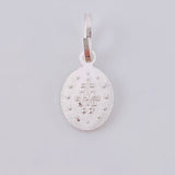 Pendant Miraculous Virgin 0.8 g / 3/4 in Silver 925