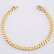 Bracelet Monaco 8.2 g / 7 3/4 in / 5.2 mm Yellow Gold 18K