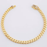 Bracelet Monaco 8.2 g / 7 3/4 in / 5.2 mm Yellow Gold 18K