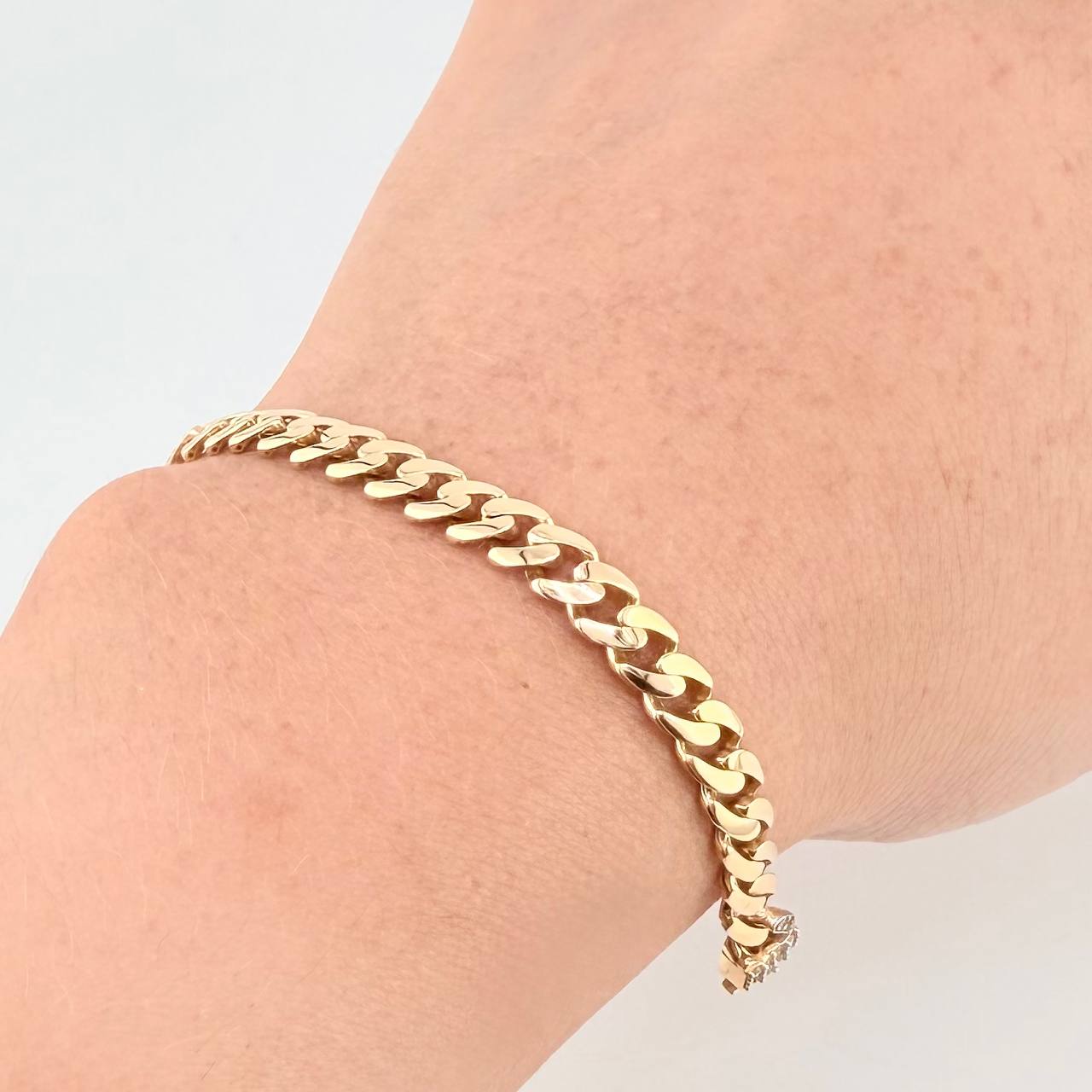 Bracelet Monaco 8.2 g / 7 3/4 in / 5.2 mm Yellow Gold 18K