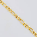 Cadena Figaro 13.1 g / 24 in / 6.5 mm Oro Amarillo 18K