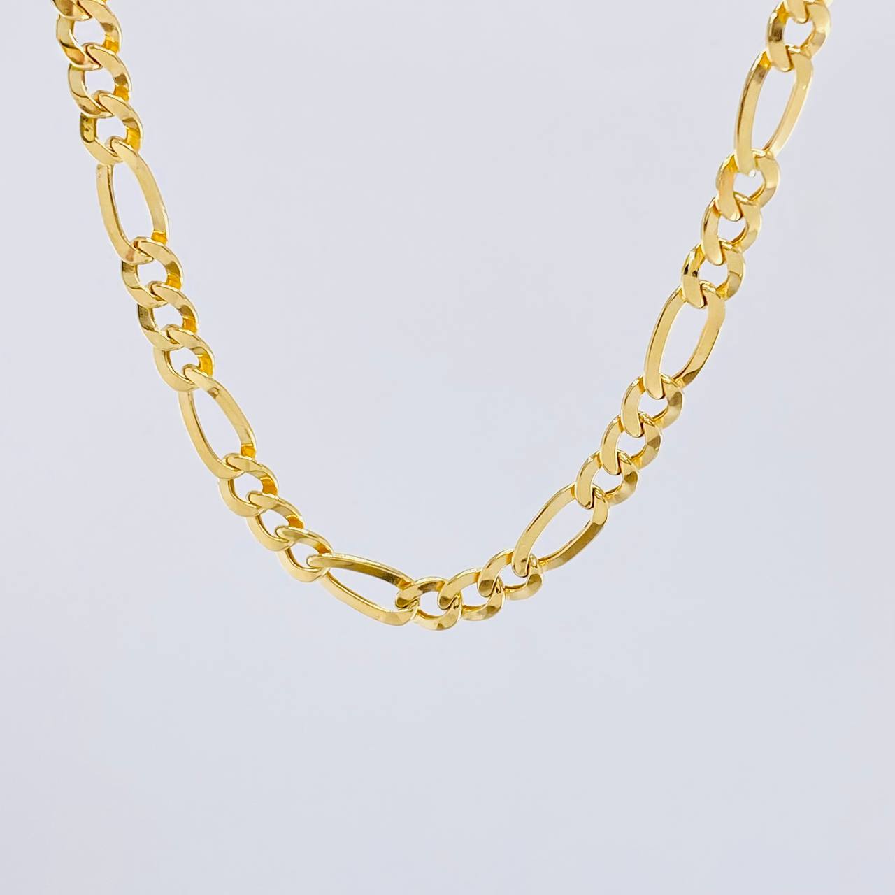 Cadena Figaro 10.25 g / 24 in / 3.1 mm Oro Amarillo 18K