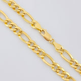 Cadena Figaro 10.25 g / 24 in / 3.1 mm Oro Amarillo 18K