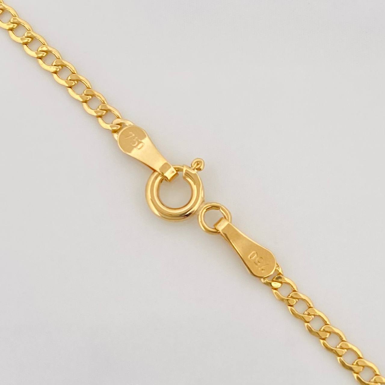Cuban Links 2.4g / 24 in / 2mm 18K Yellow Gold