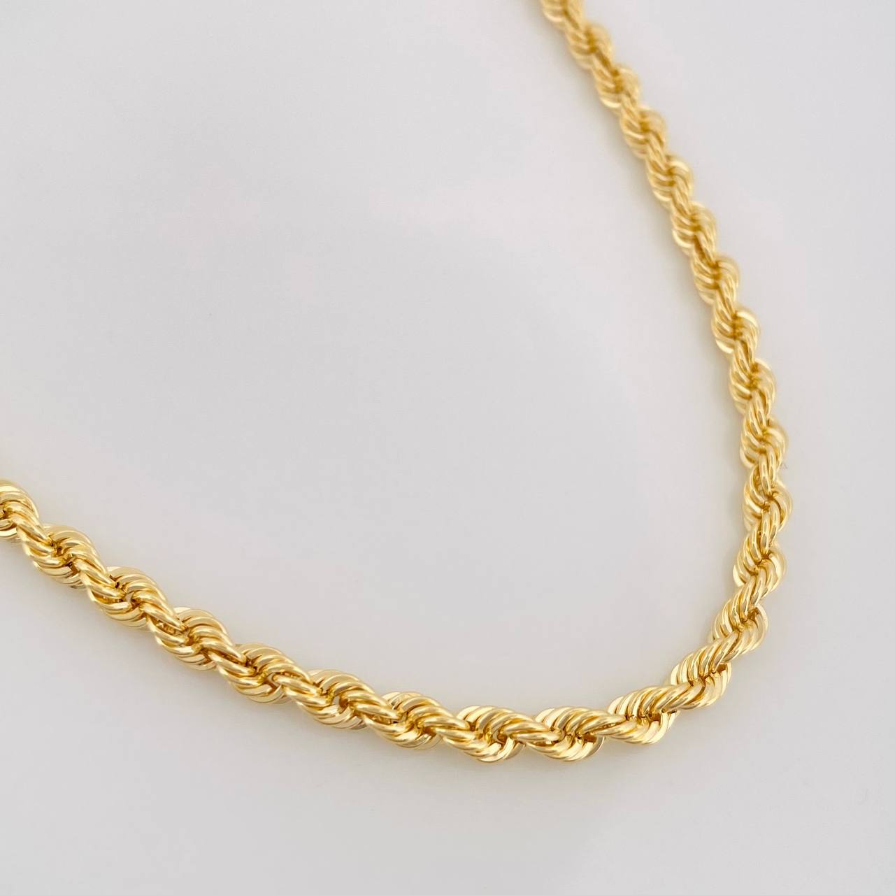 Cadena Lazo 7.25g / 24 in / 3mm Oro Amarillo 18K
