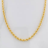 Cadena Lazo 4.45g / 20 in / 2.4mm Oro Amarillo 18K