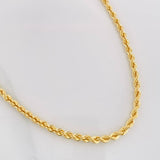 Cadena Lazo 4.45g / 20 in / 2.4mm Oro Amarillo 18K