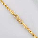 Cadena Lazo 4.45g / 20 in / 2.4mm Oro Amarillo 18K