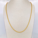 Cadena Lazo 4.45g / 20 in / 2.4mm Oro Amarillo 18K
