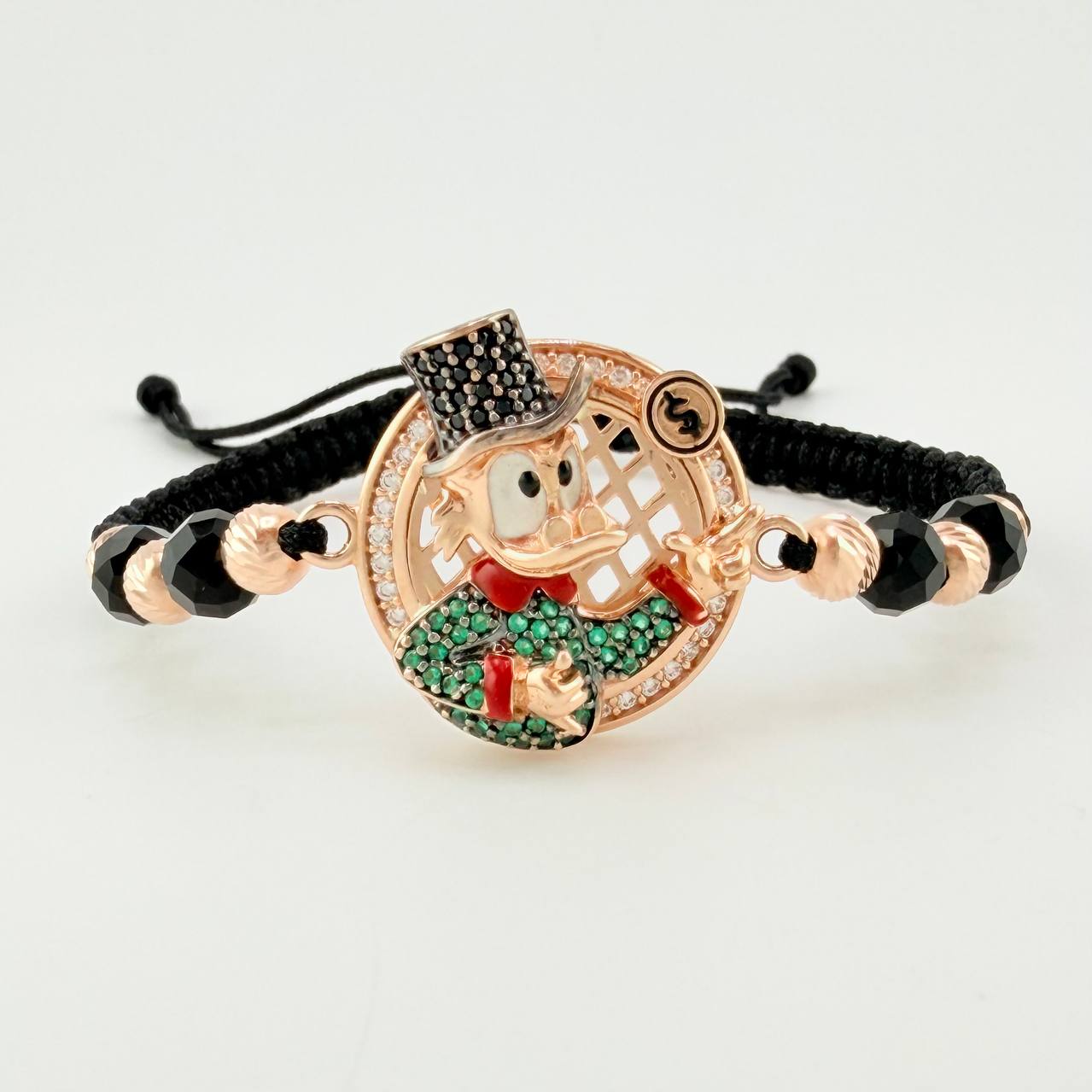 Woven Bracelet Rich Duck Rose Gold 18K