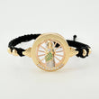 Woven Bracelet Saint Jude Thaddeus Three Golds 18K