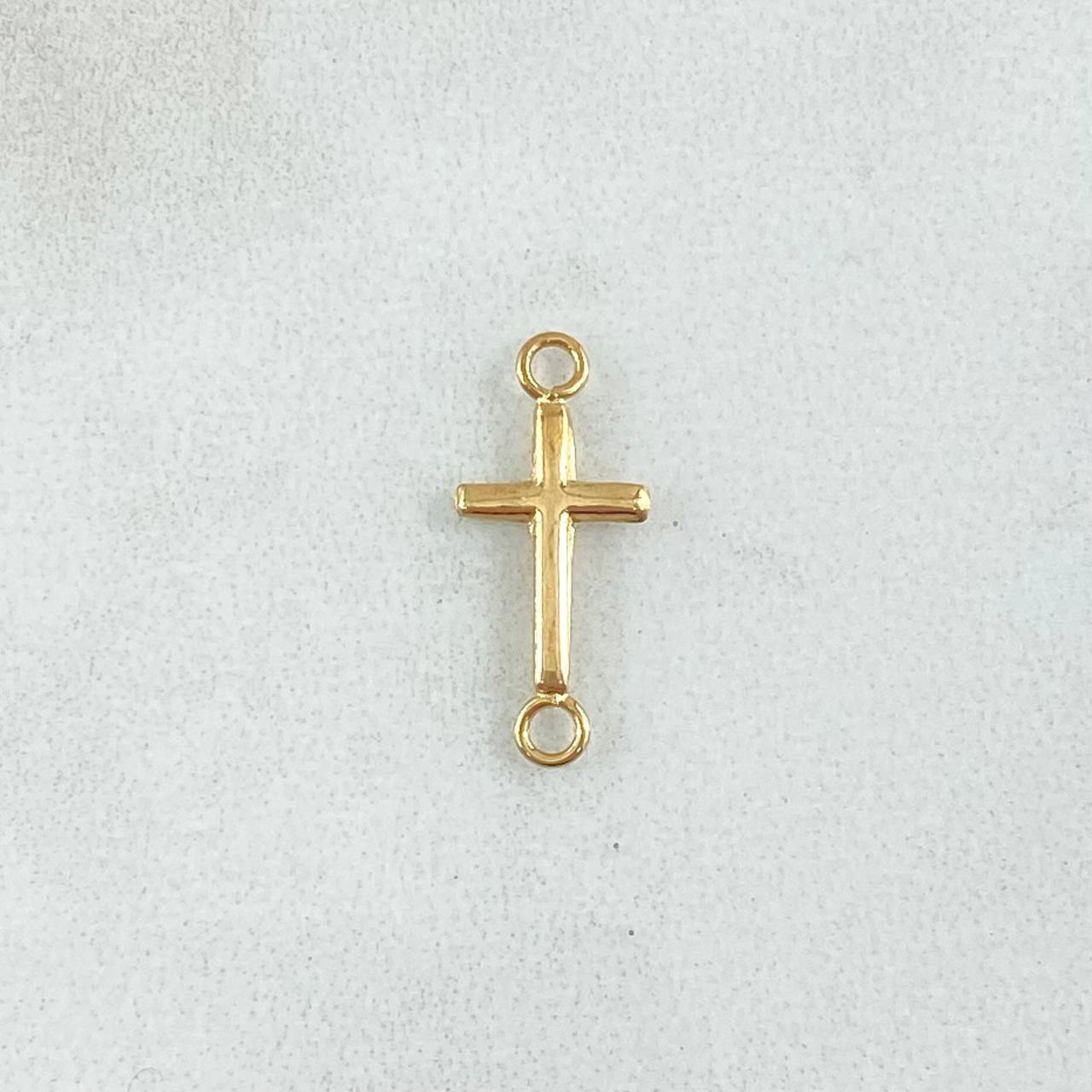 Charm Cross 0.25gr / 1.7cm-Smooth Yellow Gold 18K *