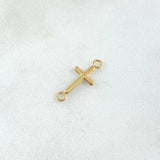 Charm Cross 0.25gr / 1.7cm-Smooth Yellow Gold 18K *