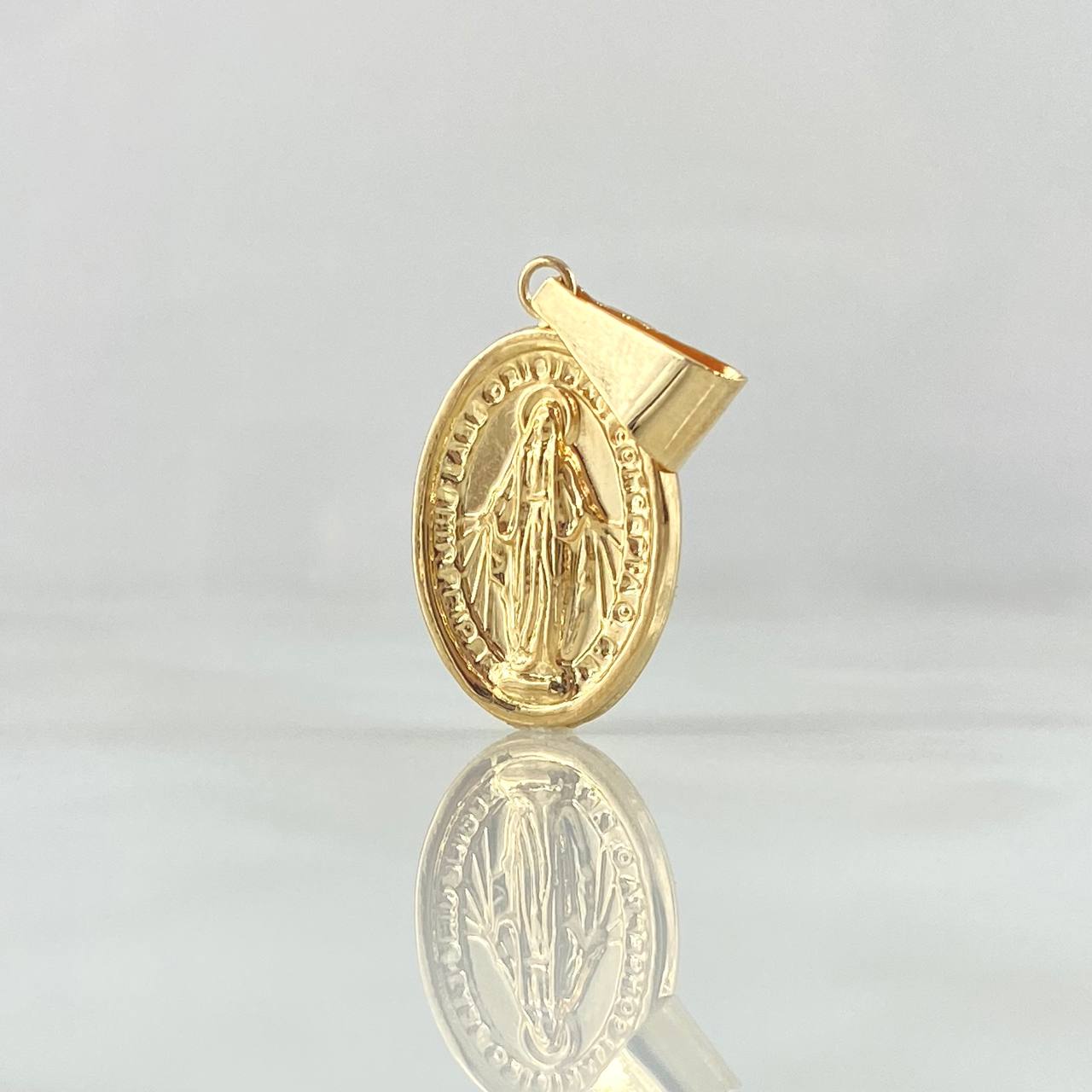 Miraculous Virgin Medal 1.3gr / 3cm / 18K Yellow Gold ©