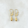 Candongas Lagrimas 0.55gr / 2.3cm / Oro Amarillo 18K *