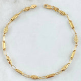 Bracelet Combined 2.15gr / 16cm-Yellow Gold 18K