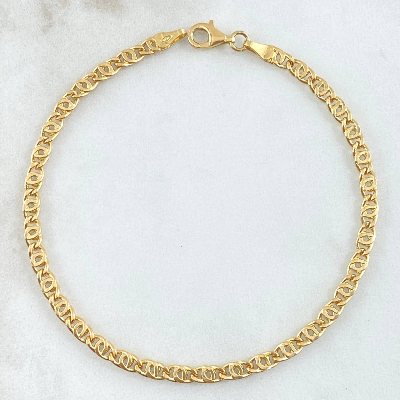 Bracelet Garibaldi 3.5gr / 20.5cm / 3.4mm Yellow Gold +3 18K ©