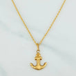 Rope Chain Set + Anchor Pendant / 1.85gr / 23 1/2 in 18K Yellow Gold