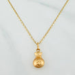Set Flat Mariner Chain + Money Bag Pendant / 2.1gr / 19 3/4 in Three-Tone 18K Gold