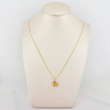 Flat Mariner Chain Set + Turtle Pendant / 2.2gr / 19 3/4 in Three Colors 18K