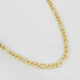 Figaro Chain 8.95g / 24 in / 4.03mm Yellow Gold 18K