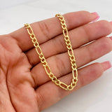 Figaro Chain 8.95g / 24 in / 4.03mm Yellow Gold 18K