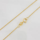Cadena Aro Seguido 1.3g / 45cm / 0.82mm Oro Amarillo 18K