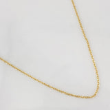 Cadena Aro Seguido 1.3g / 45cm / 0.82mm Oro Amarillo 18K