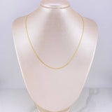 Bismark Chain 2.05g / 18 in / 1.9mm Yellow Gold 18K