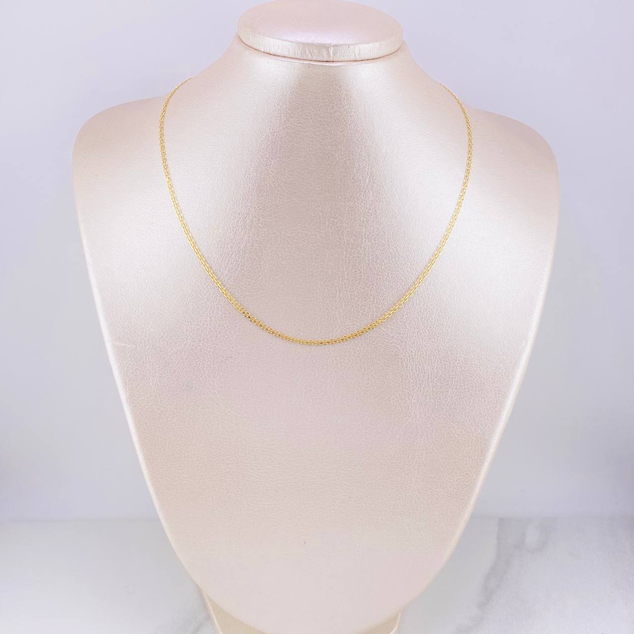 Cadena China 1.85g / 16 in / 1.9mm Oro Amarillo 18K