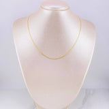 Cadena China 1.85g / 16 in / 1.9mm Oro Amarillo 18K