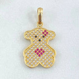 Bear Pendant Ts 2.25gr / 2.8cm / 18K Gold